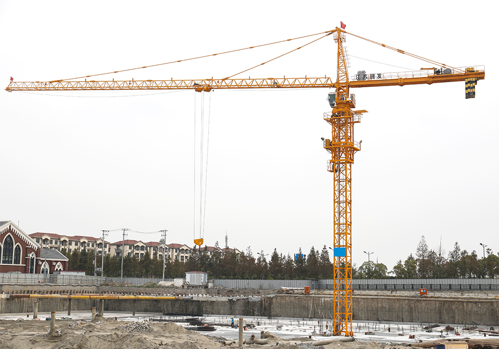 QTZ100 (6013) TOPKIT TOWER CRANE 6T 8T Dvojitá rotace