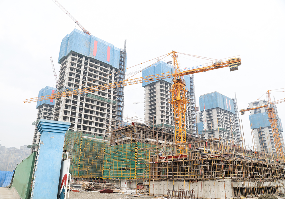 QTZ200 (6030、7020) Topkit Tower Crane 10/12t Délka 60/70 m